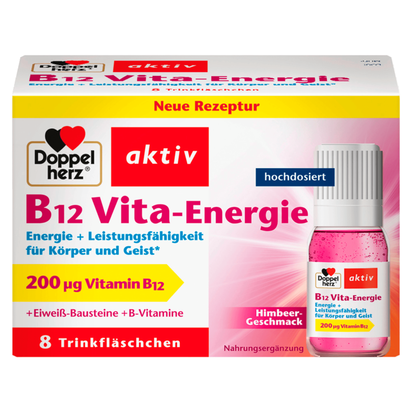 Doppelherz aktiv B12 Vita-Energie 91,1g 8 Trinkfläschchen
